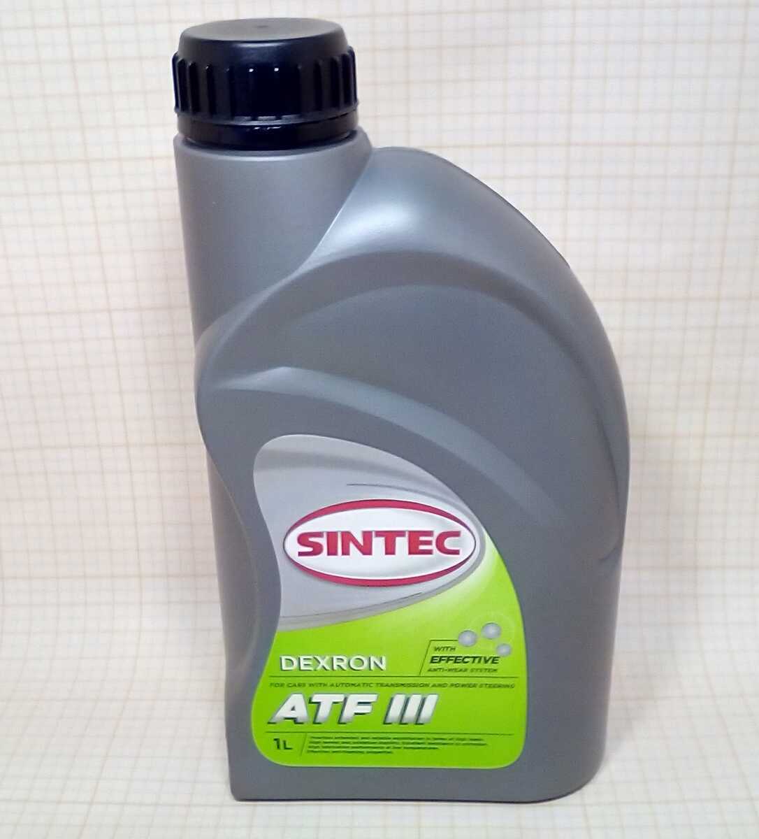 Масло трансм. Sintec ATF Dexron III 1л
