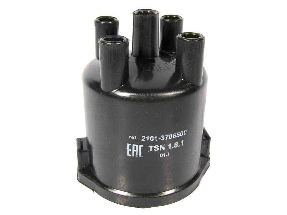 Крышка трамблёра ВАЗ 2101-07/2121 алюмин. контакт Цитрон экр084-2