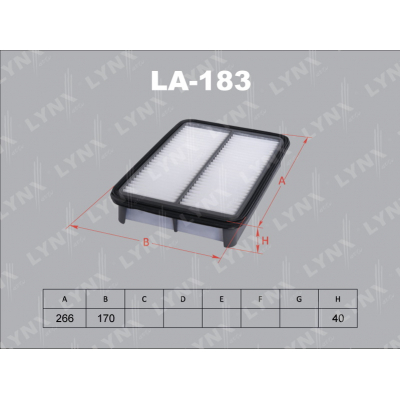 Фильтр воздушный LA183