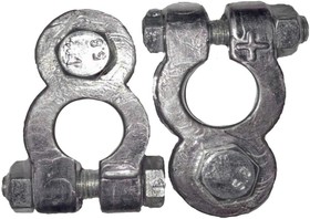 Клемма АКБ свинец грузовые (на штырь) 52245