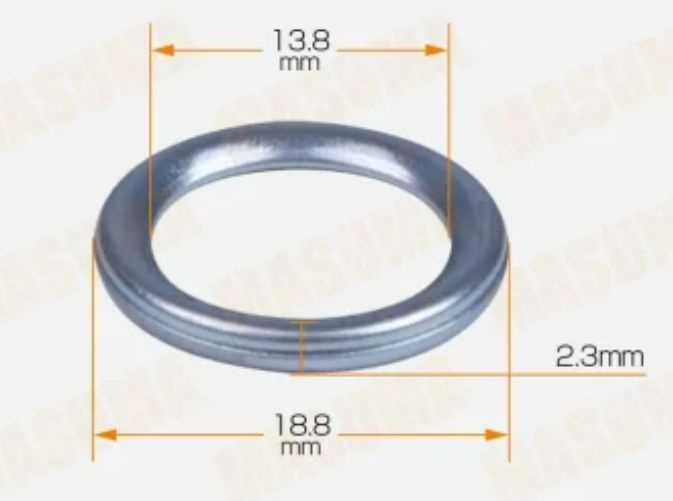 Прокладка маслосливного болта Mitsubishi MDP-0028 Masuma