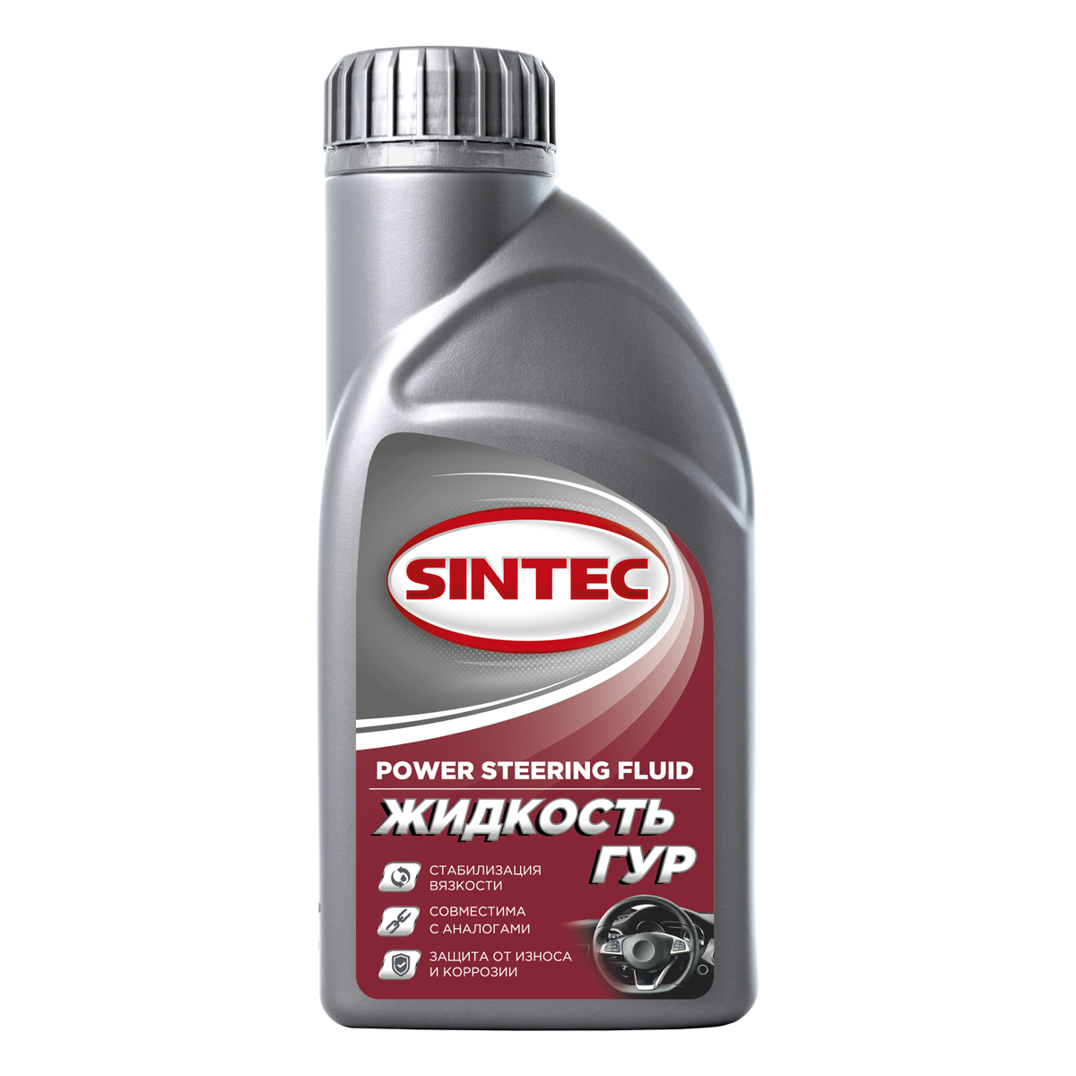 Жидкость для ГУР SINTEC красная 0.5л 