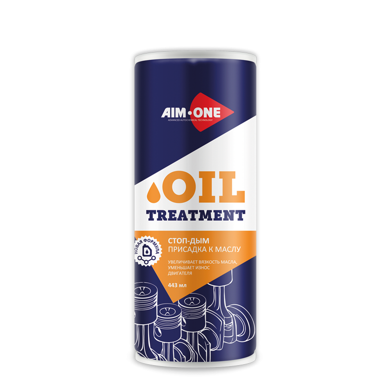 Присадка для масла AIM-ONE стоп-дым  443мл