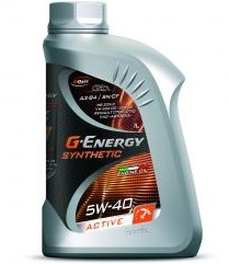 Масло мот. G-ENERGY  Synthetic  Active 5W40 API SN/CF синт 1л