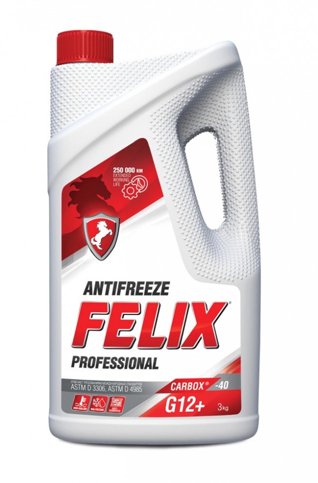 Антифриз Felix Carbox-40 G12 красный  (концентрат) 5кг