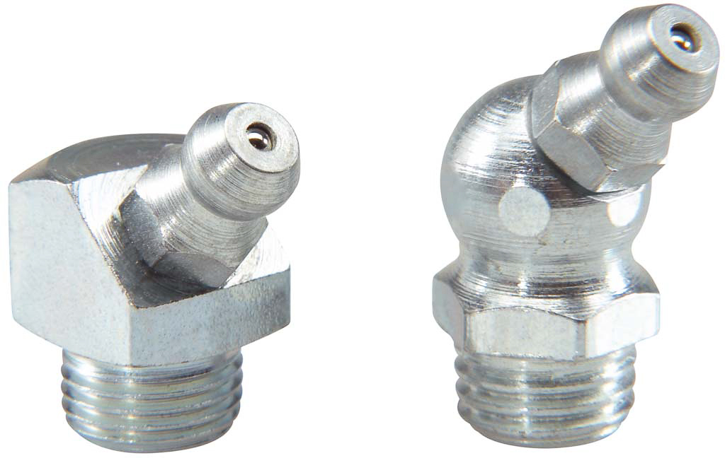 Тавотница М10х1 угол 45*