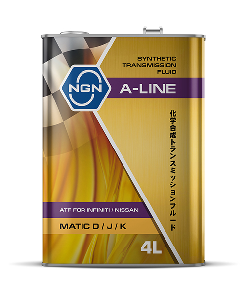 Масло трансм. синт. NGN ATF A-Line Matic D/J/K, 4л
