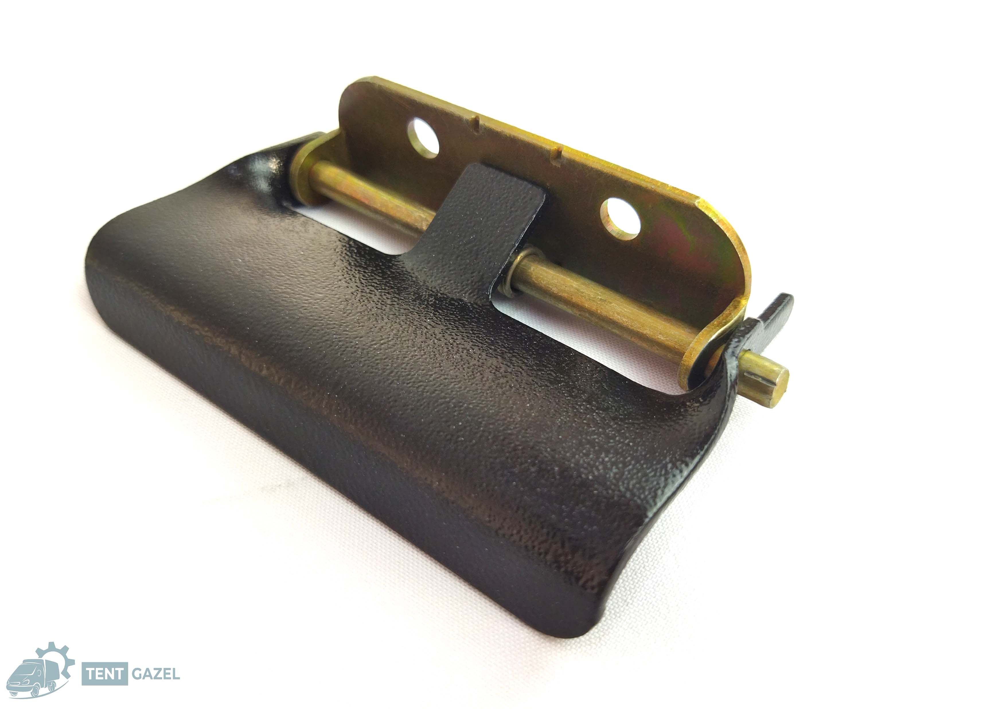 Ручка двери наруж. Газель-3302 лев. метал. Шанс+