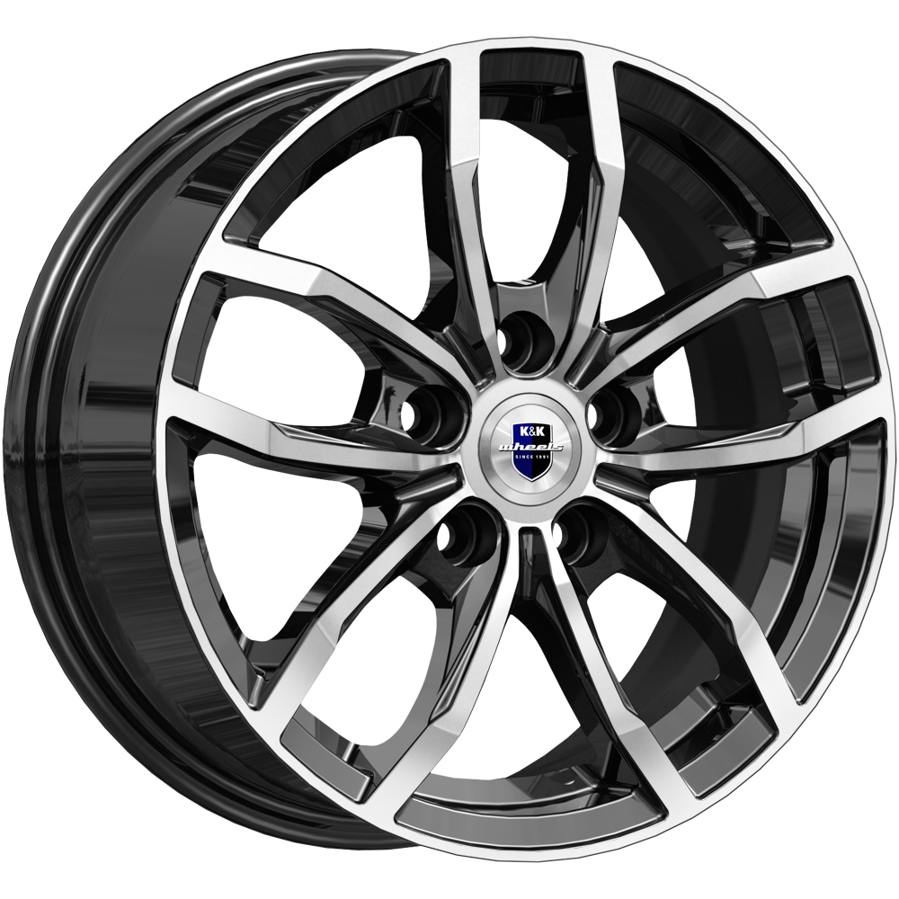 K&K KC1048-09 Фрост 6.5*15 5*108 ET50 63.35 алмаз черный