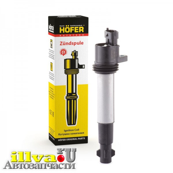 Катушка зажигания 2110-12 Калина, Приора (дв.16клап.) HOFER 750305