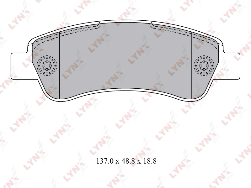 Колодки тормозные дисковые (зад.) BD2830