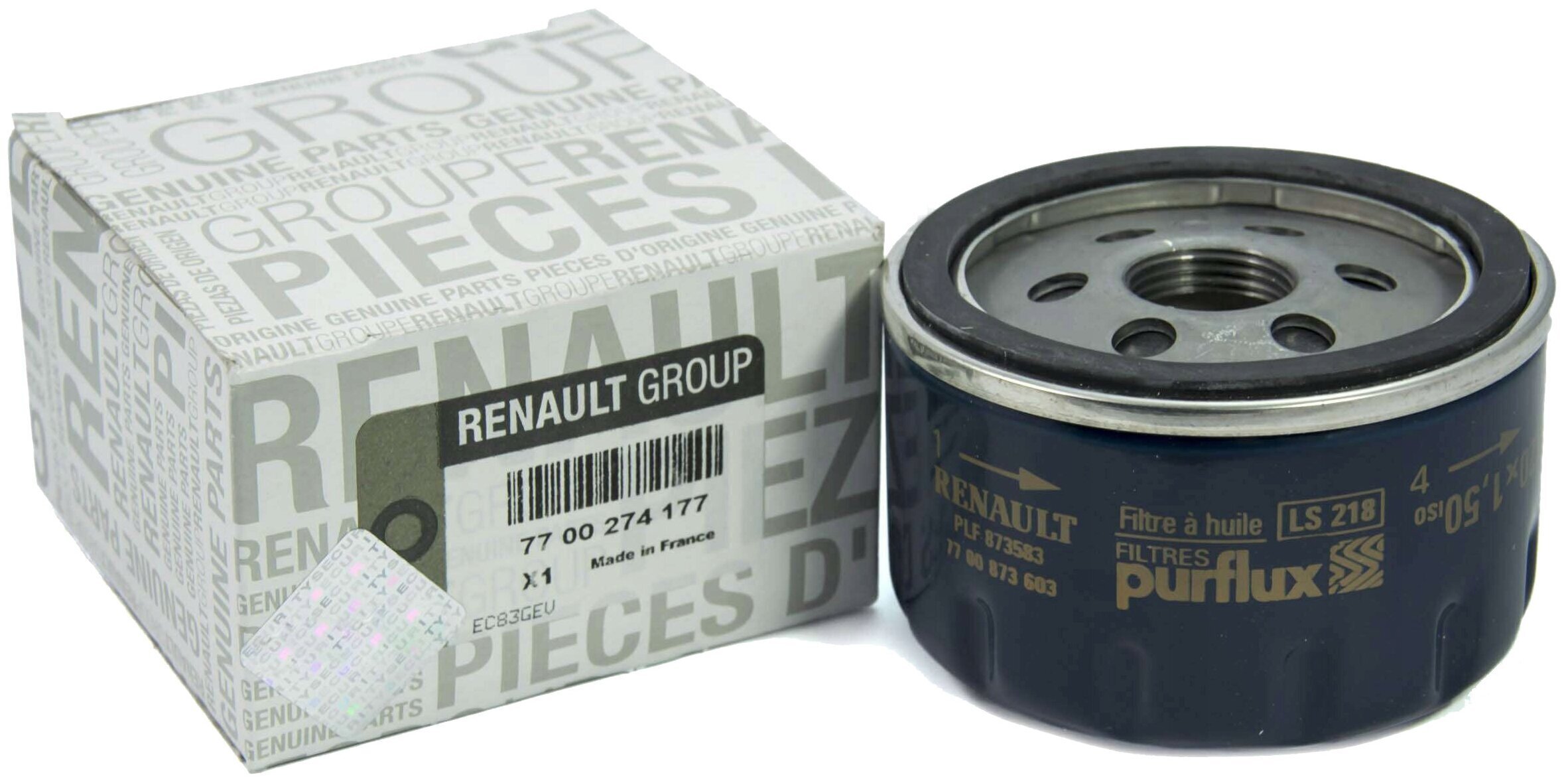 Фильтр масл. Renault Logan/Лада Ларгус Madfil MO-0001  7700274177