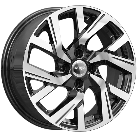 K&K KC1030 (ZV_15_Cobalt) 6*15 4*100 ET39 60.1 алмаз черный