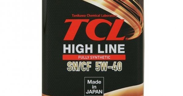 Масло мот. TCL High Line Fully Synth 5w40 4л