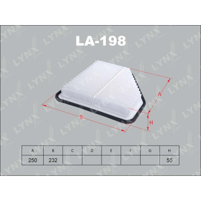 Фильтр воздушный LA198