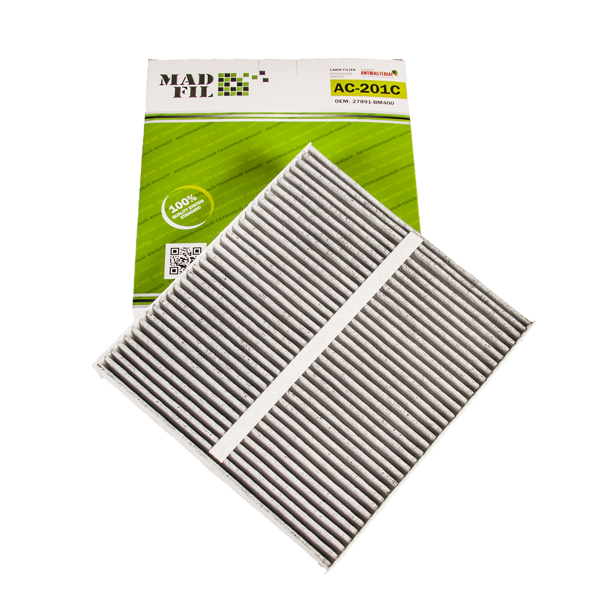 Фильтр салонный Madfil AC-201 27891-BM400