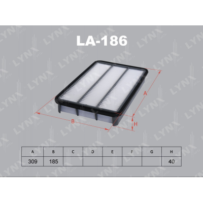 Фильтр воздушный LA186