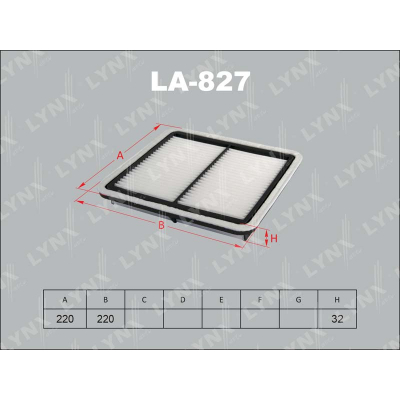 Фильтр воздушный LA827