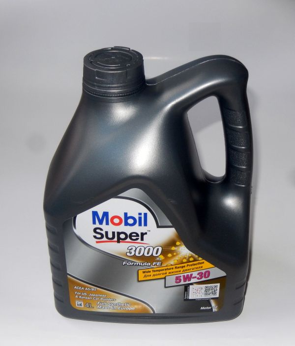 Масло мот. MOBIL Super 3000 X1 Formula FE 5w30 синт. 4л