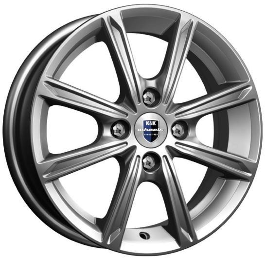 K&K Флэш 5*13 4*114.3 ET45 69.1 дарк платинум