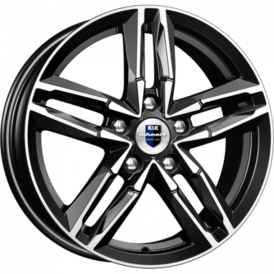 K&K Sayan 6*16 5*114.3 ET40 66.1 дарк платинум