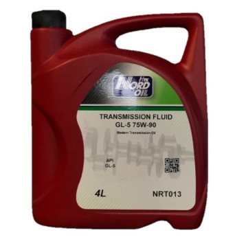Масло трансм. NORD OIL  75W90 GL-4 п/с 1л