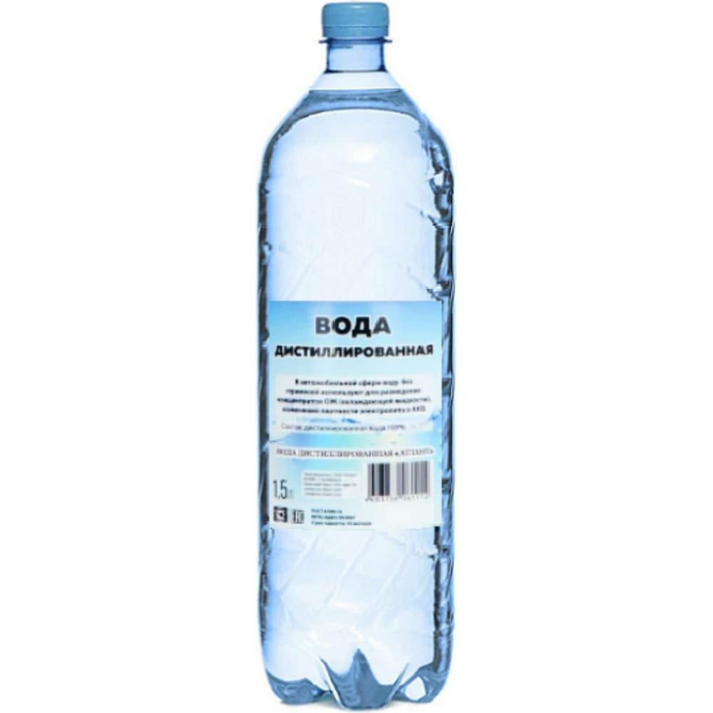Вода дистиллированная 1,5  л VISKA