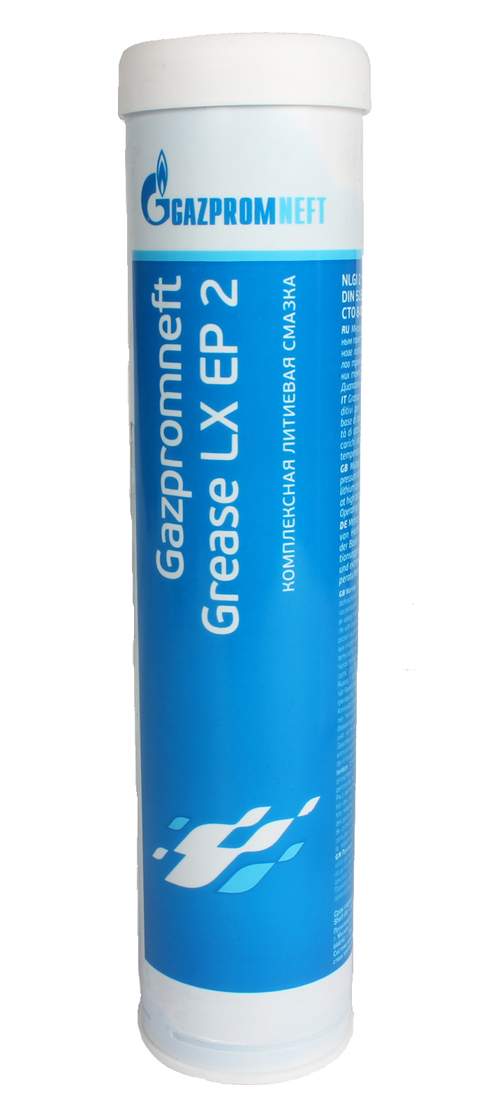 Смазка пластичная (синяя) Gazpromneft LX EP2 0,4кг туба