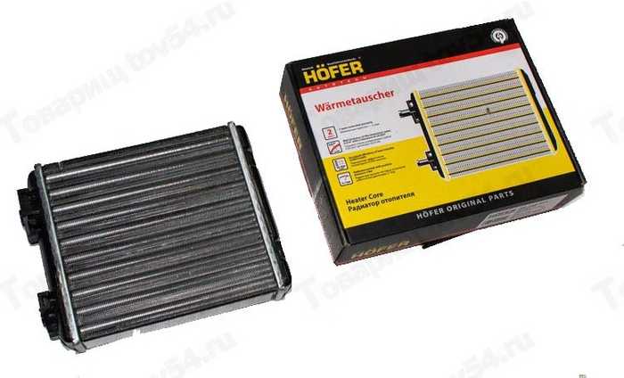 Радиатор отопителя (печки) ВАЗ 2105-07/2121-31, Ока алюм. 2-х рядный HF 730 224