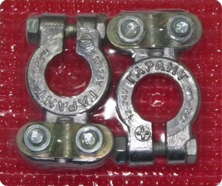 Клемма АКБ свинец (упакованные) (52240)