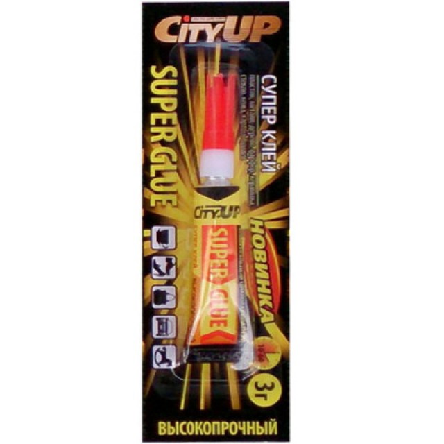 Клей универсальный CityUp блистер 3г UP-81