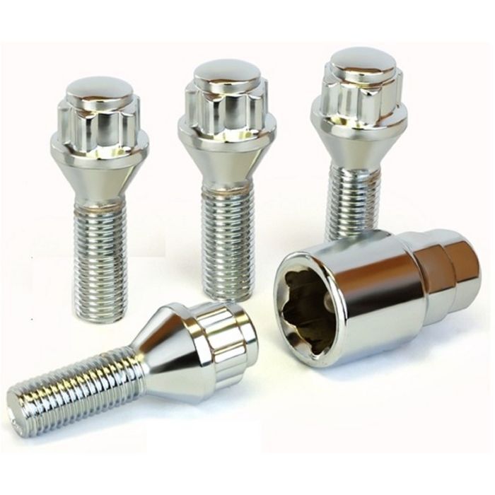 Болт секретный M12*1,5 (56/28, 4+2 ключа, CH) 69700SP