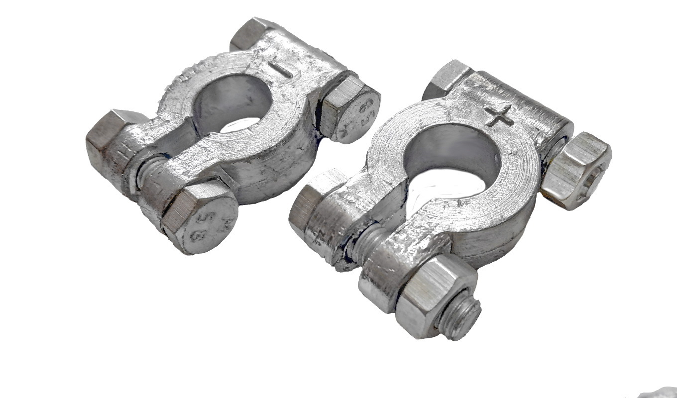 Клемма АКБ свинец (медн перемычка)