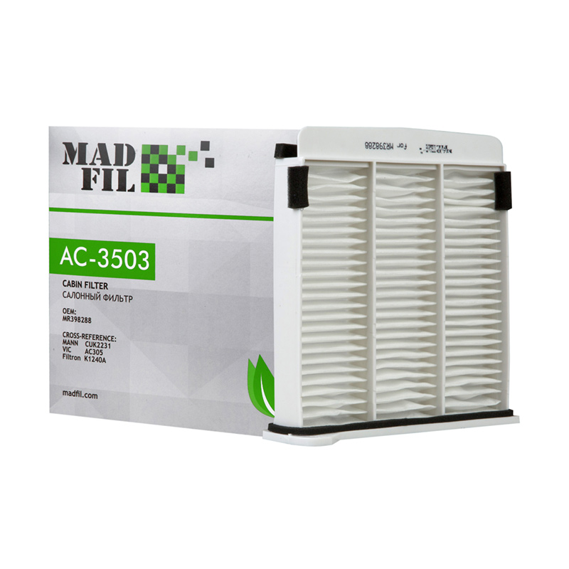 Фильтр салонный Madfil AC-3503 MR398288