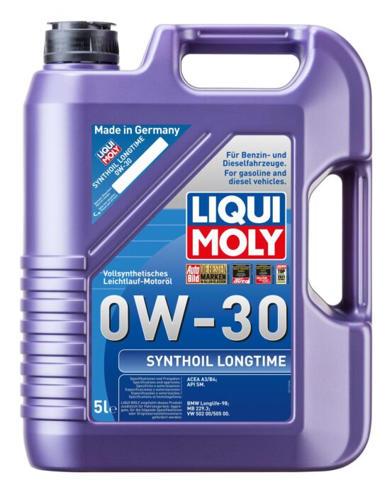 Масло мот. L.M. 8977 Synthoil Longtime 0W30 SM/CF A3/B4 синт. 5л