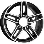 K&K KC896-18 Арнар 7*17 5*114.3 ET35 60.1 алмаз черный