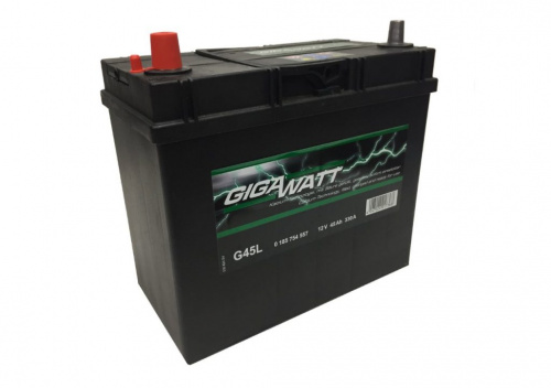Аккумулятор 45Ач GIGAWATT G45R/545155033