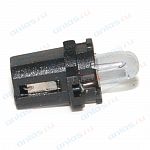 Автолампа NARVA 12V 1.2W с черн.патроном BAX(T5) B8.3d 17036