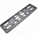 Рамка для номера серая