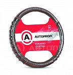 Оплетка AUTOPROFI (глянец гармошка коричн.) AP-770 BR (M)