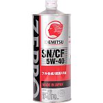 Масло мот. Idemitsu Zepro Euro Spec 5W40 синт. 1л (SN/CF) F-S