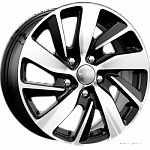 K&K KC741 (ZV 16 Soul) 6.5*16 5*114.3 ET47 67.1 алмаз черный