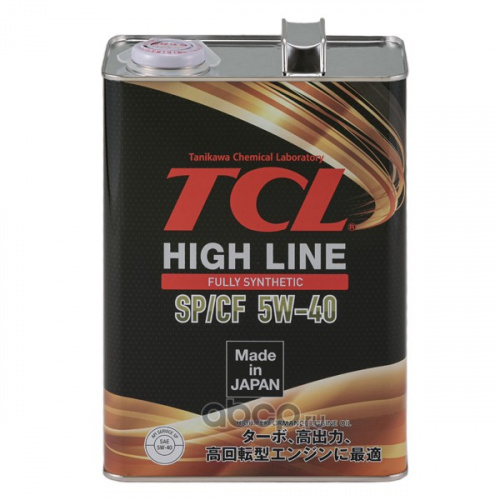 Масло мот. TCL High Line Fully Synth 5w40 1л