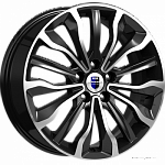 K&K KC756-03 Атакама 6.5*17 5*114.3 ET45 67.1 алмаз черный