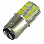 Автолампа LED LONGTEK 1157-0041W 1157  12V BA15d  Белая