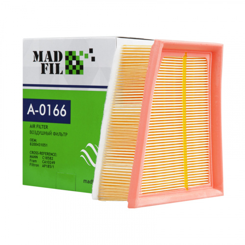 Фильтр воздушный Madfil A-0166 8200431051