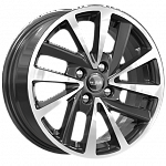 K&K KC899 (ZV 15 Sandero Stepway) 6*15 4*100 ET36 60.1 алмаз черный