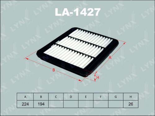 Фильтр воздушный LA1427