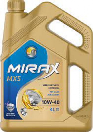 Масло мот. MIRAX MX9 5W40 синт. SP/A3/A4 4л