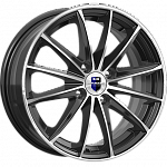 K&K Пойнт Бланк-ориг. (КС884) 6*15 4*100 ET40 60.1 алмаз черный